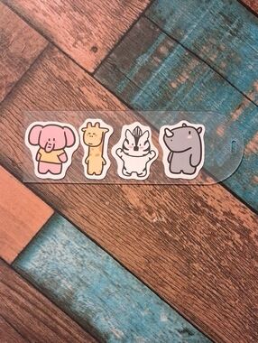 ANIMAL BOOKMARKS!!